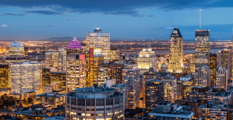 Montreal utsikt.