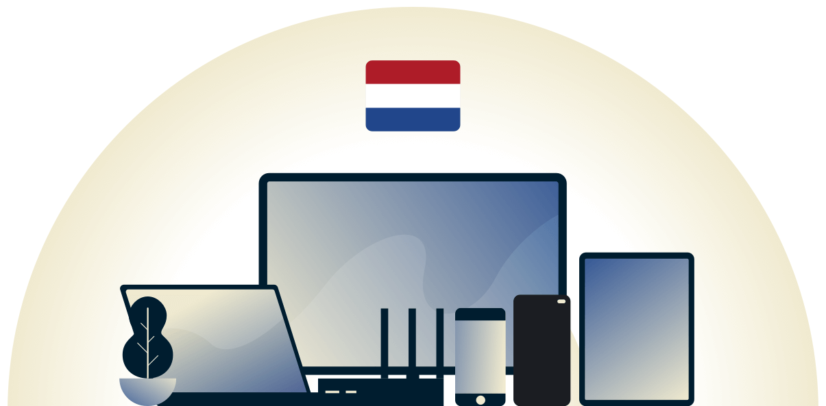 Holenderski VPN chroniący różne urządzenia.